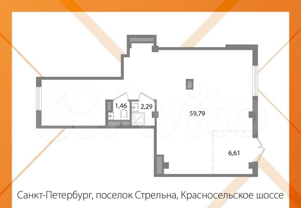 свободного назначения г Санкт-Петербург п Стрельна пр-кт Буденного 24к/2 р-н Петродворцовый фото 3