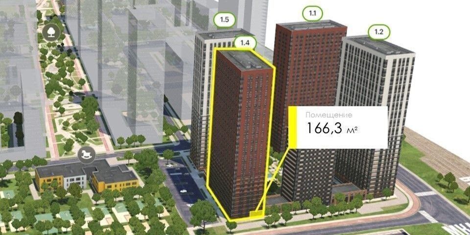 свободного назначения г Москва Очаково ЖК Новое Очаково мкр-н Очаково, к 1. 4 фото 2