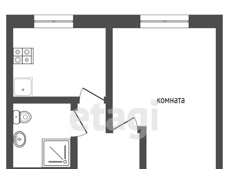 квартира г Смоленск п Вишенки р-н Ленинский 2А фото 2