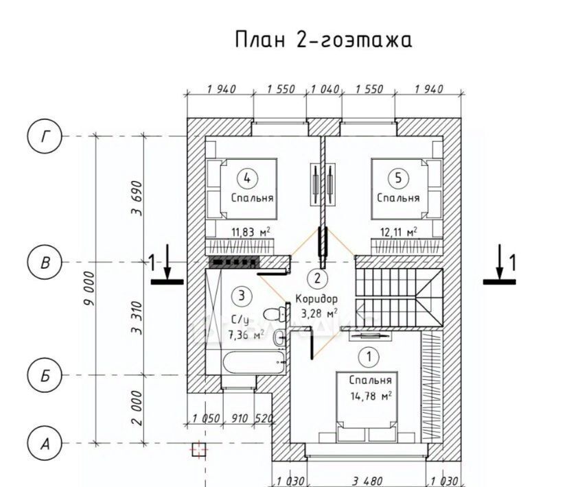 дом г Тамбов р-н Октябрьский снт Строитель СНХ фото 8