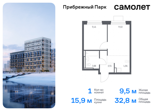 Домодедовская, жилой комплекс Прибрежный Парк, 7. 1, Каширское шоссе фото