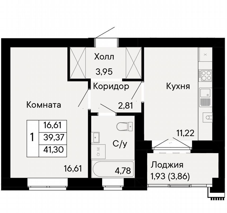 квартира г Ростов-на-Дону р-н Октябрьский пер Бориславский 1 ЖК Курортный квартал "Ривьера" фото 1