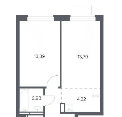 квартира г Москва метро Бунинская аллея ЖК «Алхимово» № 108 кв-л, к 12 фото 18