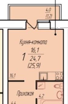 квартира г Вологда ул Лётчика Каберова 8 микрорайон «III Южный» Дом по ул. Летчика Каберова фото 4