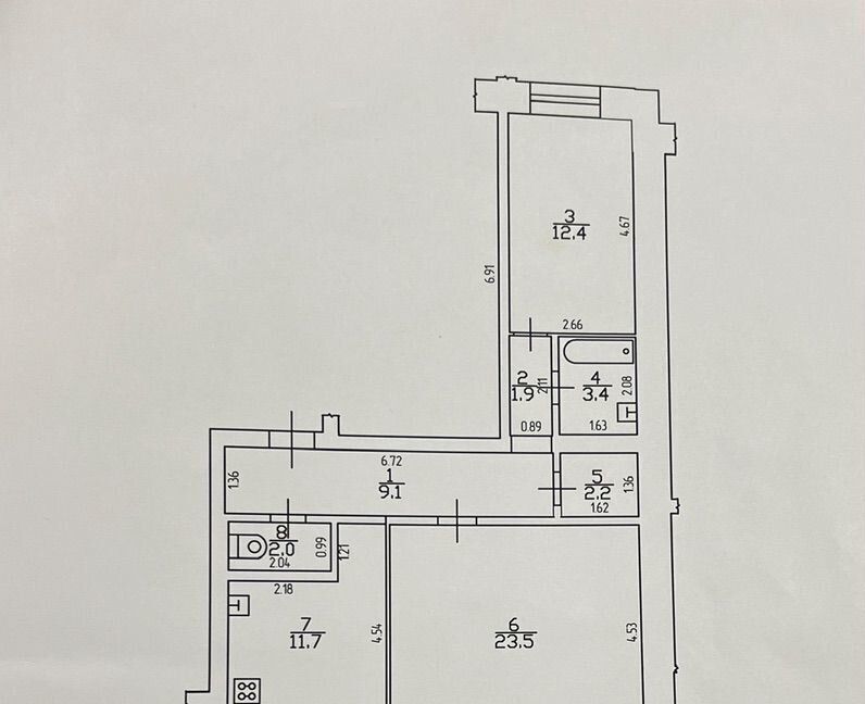 квартира р-н Кадуйский рп Кадуй ул Строителей 27к/3 фото 1