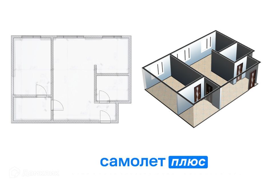 квартира г Кемерово р-н Центральный Кемеровская область — Кузбасс, Николая Островского, 26, Кемеровский городской округ фото 1