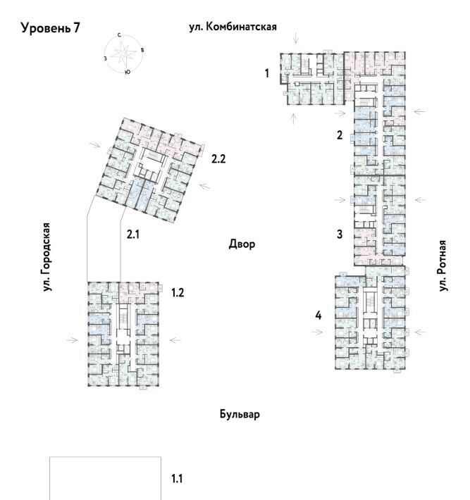 квартира р-н Белоярский п Совхозный Ботаническая, ул. Комбинатская, муниципальное образование, Екатеринбург фото 3