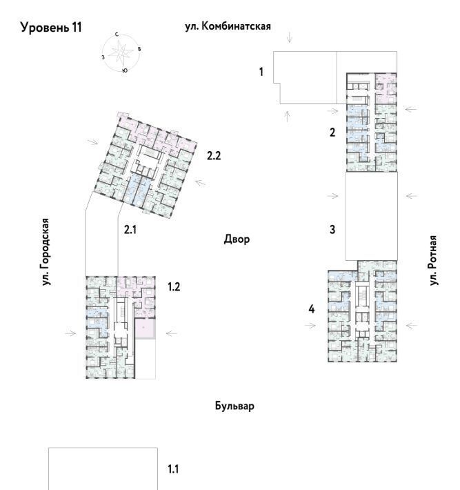 квартира р-н Белоярский п Совхозный Ботаническая, ул. Комбинатская, муниципальное образование, Екатеринбург фото 3