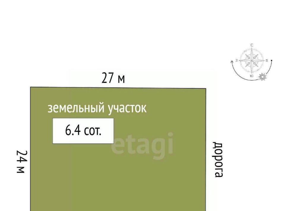 земля р-н Сакский с Уютное ул Садовая Уютненское сельское поселение фото 2