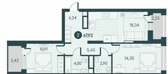 п Левашово ЖК «Малиновые высоты» р-н озера Левашово, стр. 5 фото