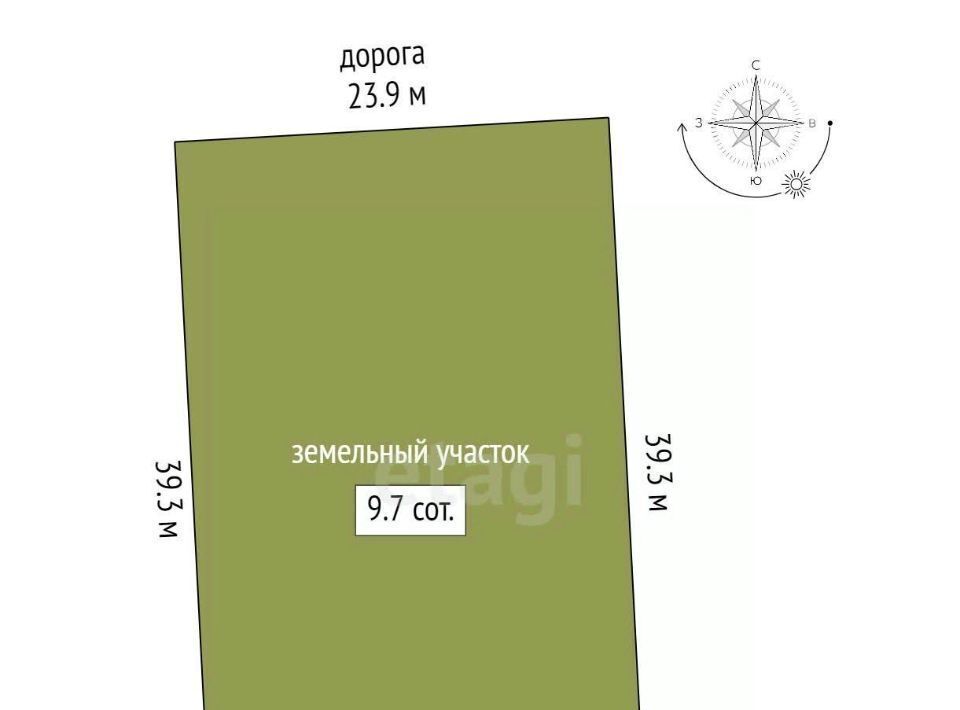 земля р-н Увельский д Ключи с пос, ул. Ключевская, Сосновский район, Краснопольское фото 11