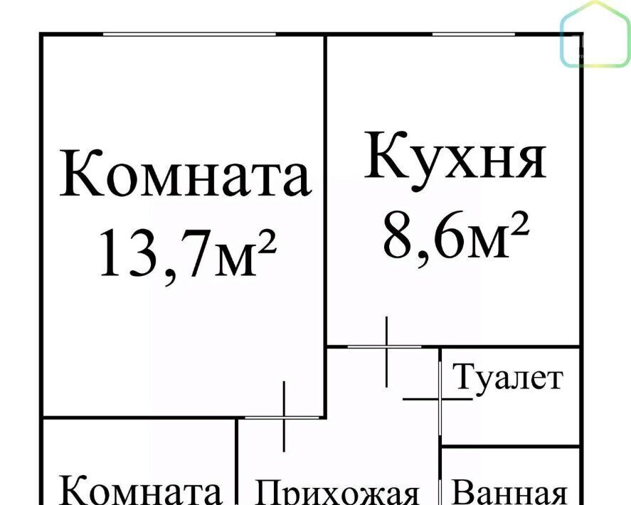 квартира г Рязань р-н Октябрьский Песочня ул Зубковой 20к/4 фото 24