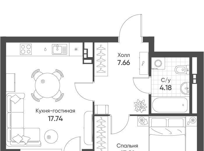 квартира г Екатеринбург р-н Чкаловский Ботаническая Солнечный жилрайон фото 1