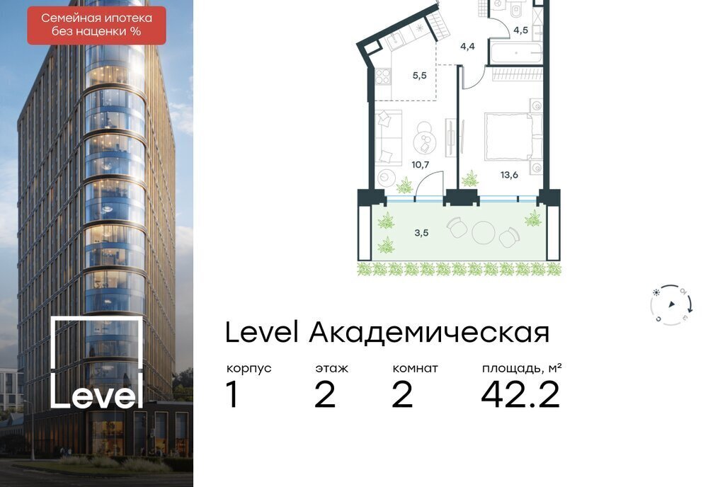 квартира г Москва метро Академическая ул Профсоюзная 2/22 муниципальный округ Академический фото 1