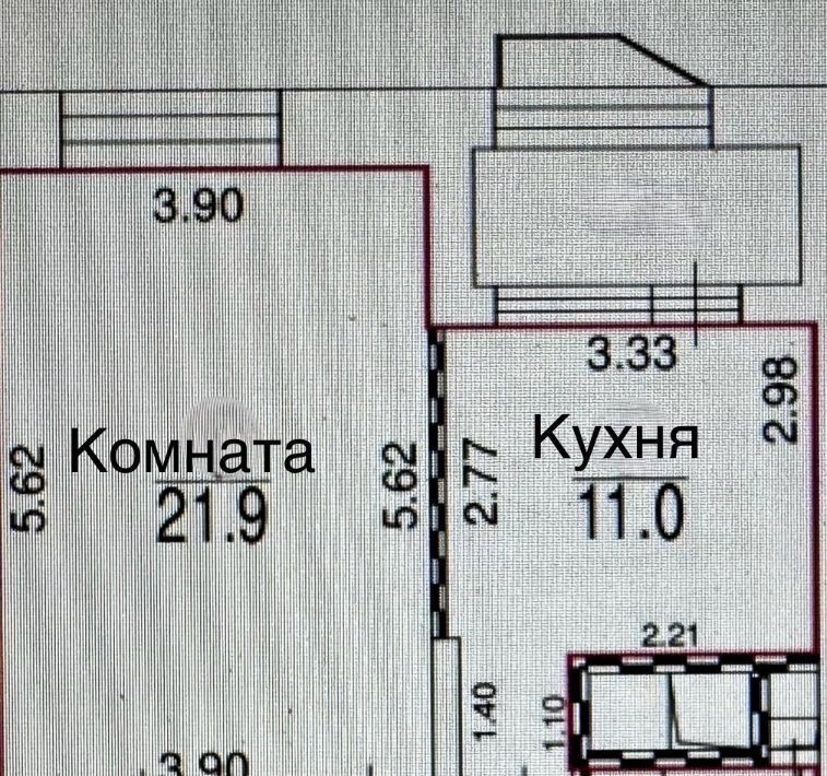 квартира г Москва метро Раменки ул Светланова 11к/1 муниципальный округ Раменки фото 30