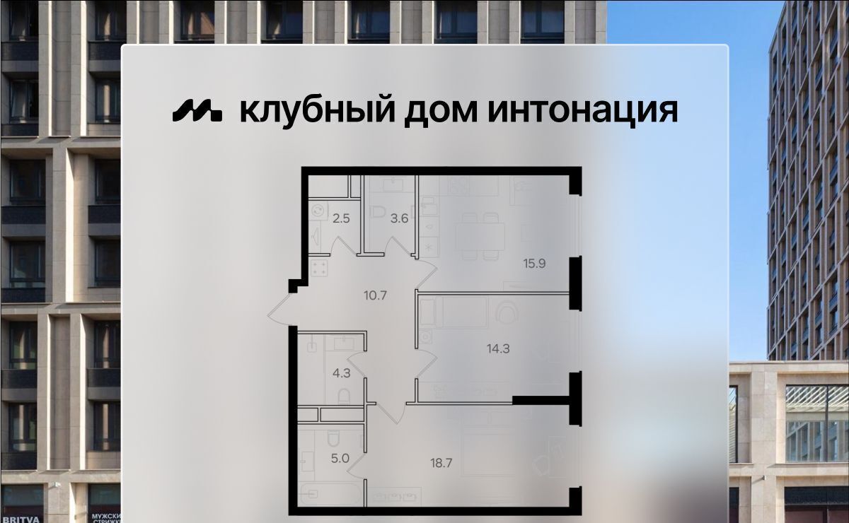 квартира г Москва метро Щукинская ул Щукинская 3 фото 1