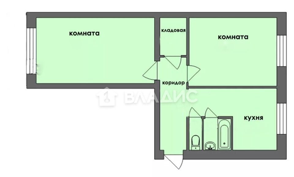 квартира г Подольск б-р Красногвардейский 23а фото 11