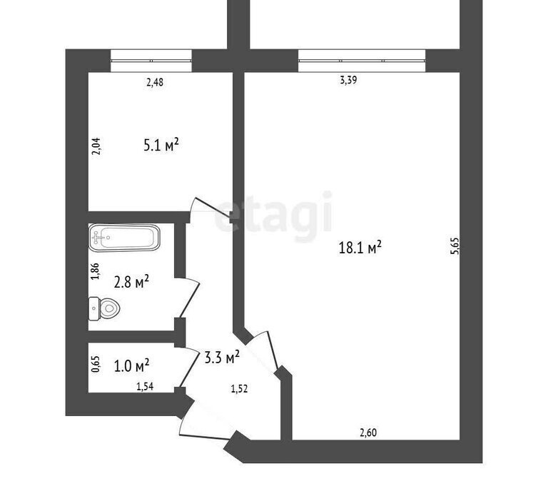 квартира р-н Тамбовский с Тамбовка ул Ленинская 111 фото 7