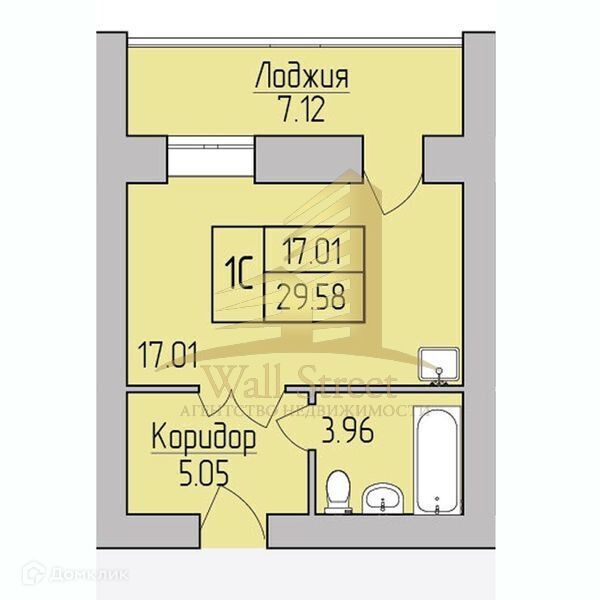 квартира г Новосибирск р-н Ленинский ул Юности 7 микрорайон «Дивногорский» городской округ Новосибирск фото 6