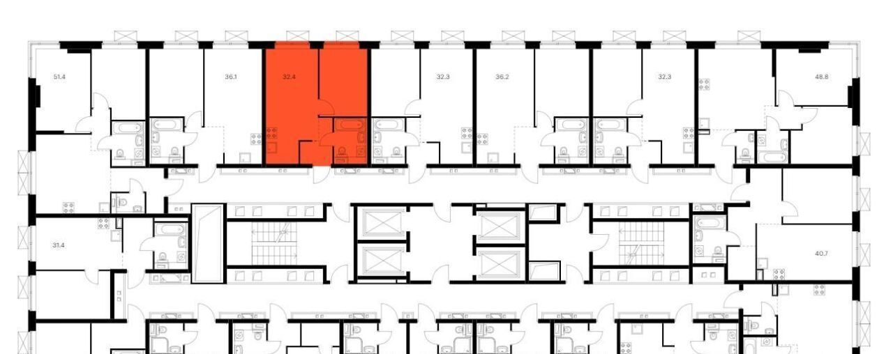 квартира г Москва Очаково ЖК Новое Очаково к 1. 1 фото 4