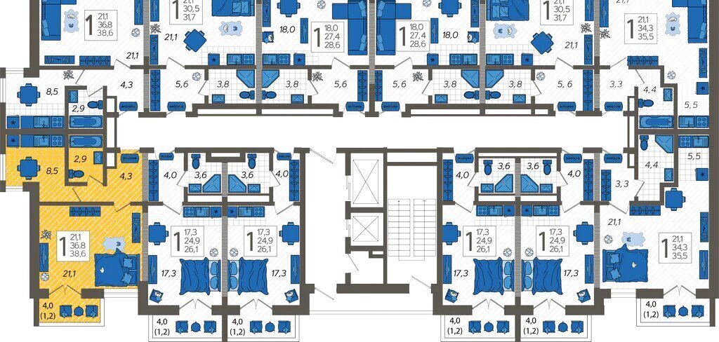 квартира г Сочи с Илларионовка р-н Адлерский ул Искры 88 Адлер фото 2