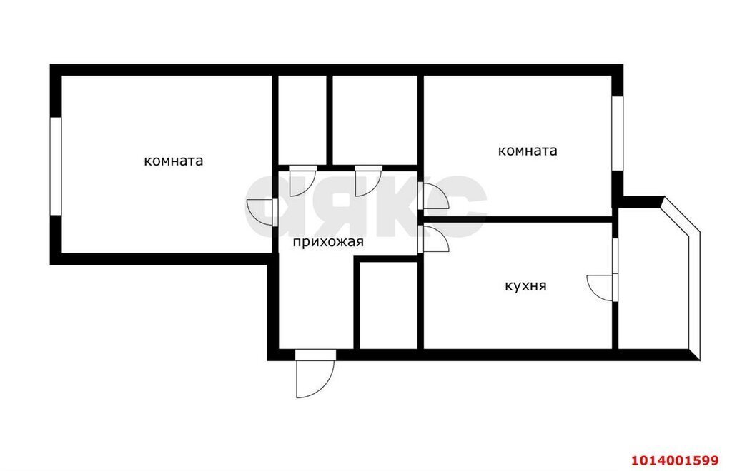 квартира г Краснодар р-н Прикубанский ул им. Героя Сарабеева В.И. 5к/1 ЖК «Керченский» фото 20