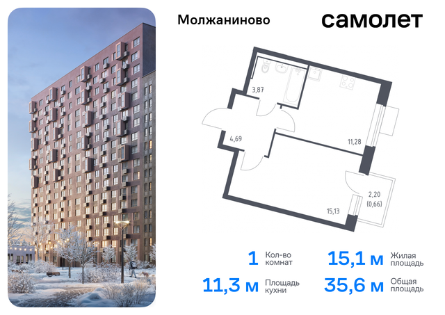 метро Ховрино Молжаниновский ЖК Молжаниново к 4 фото