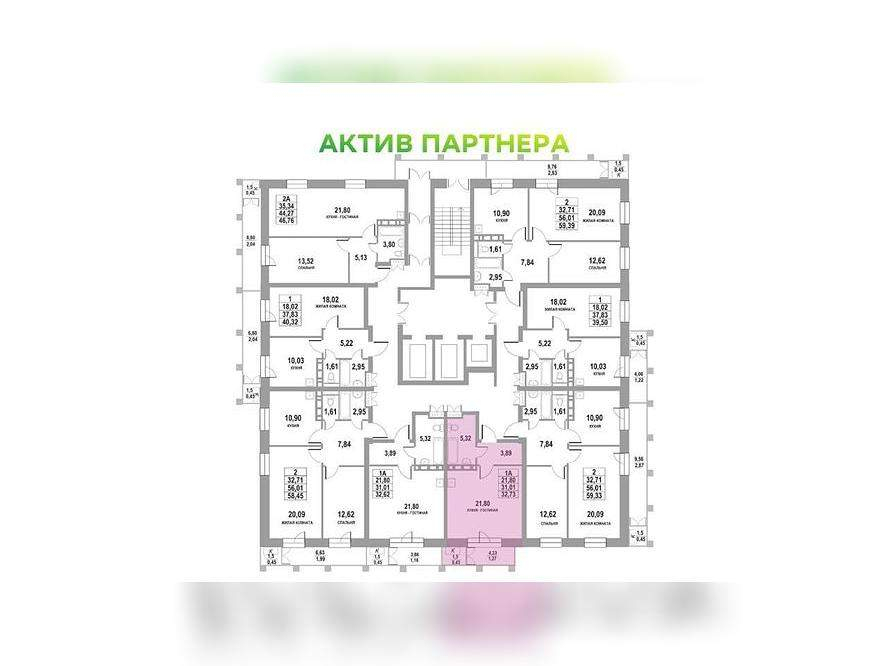 квартира г Томск р-н Кировский тракт Московский 109б/4 фото 1