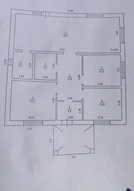 дом р-н Кушнаренковский с Кушнаренково ул Деревенская фото 8