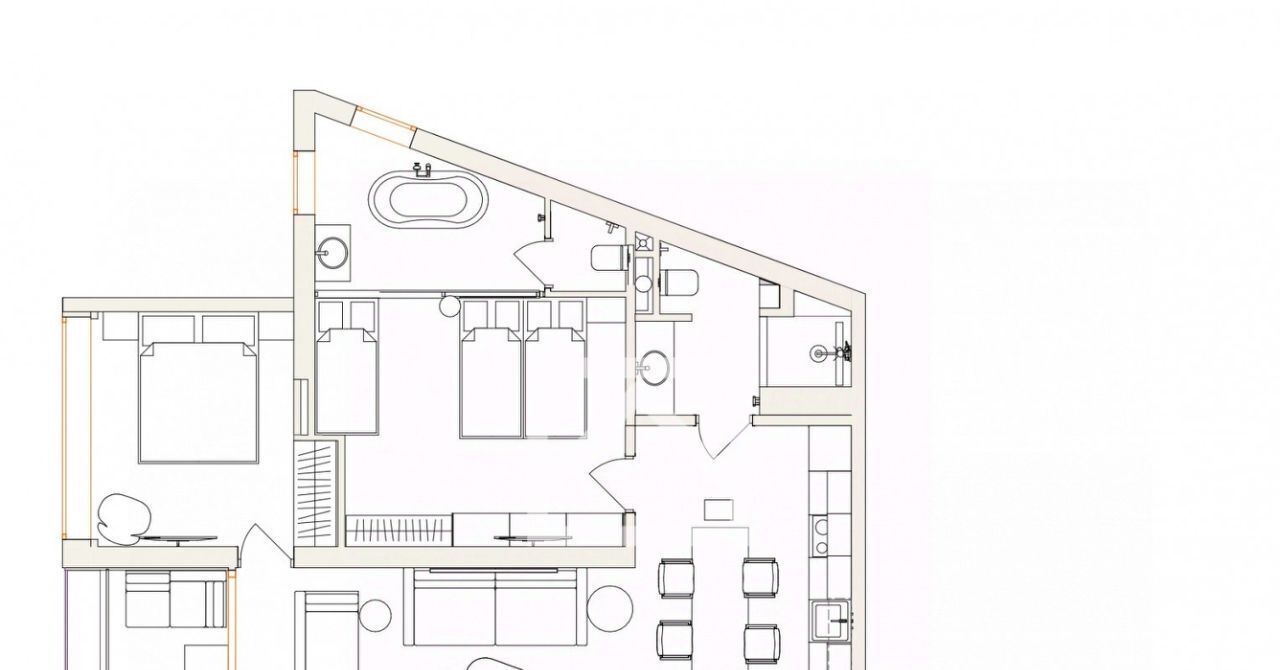 квартира г Ялта ул Дражинского 48в ЖК «SkyPlaza» фото 9