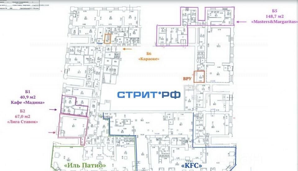 торговое помещение г Москва метро Маяковская ул 1-я Тверская-Ямская 2с/1 фото 6