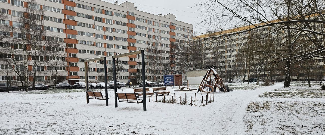 квартира г Санкт-Петербург метро Ленинский Проспект ул Зины Портновой 23к/1 округ Дачное фото 29