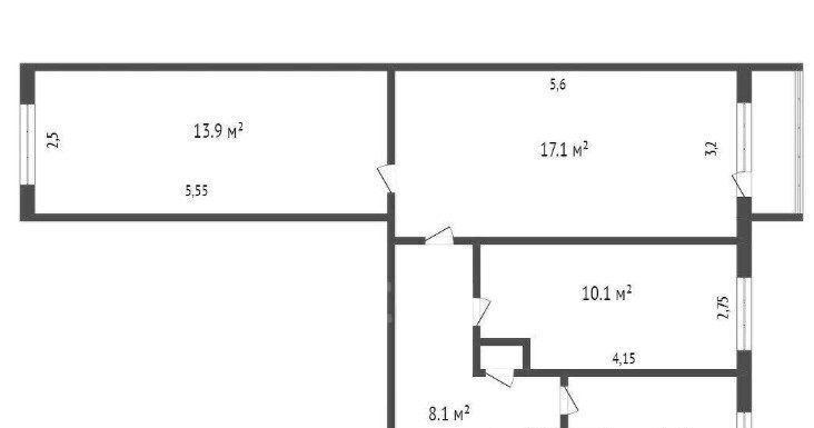 квартира г Красноярск р-н Октябрьский ул Калинина 80в фото 16