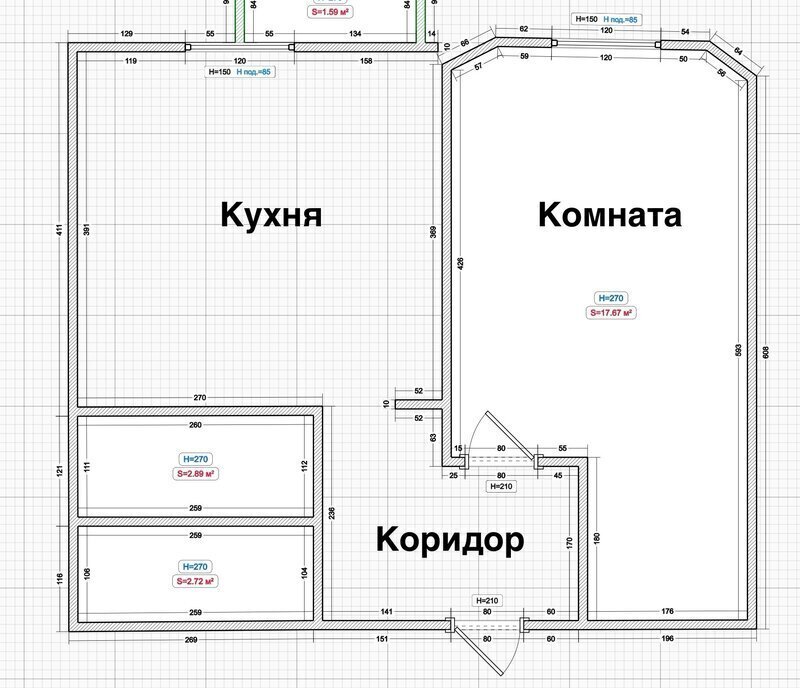 квартира г Санкт-Петербург метро Ленинский Проспект пр-кт Ленинский 135к/5 округ Княжево фото 21