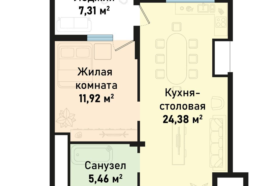 квартира р-н Черноморский пгт Черноморское ул Евпаторийская 12а Черноморское сельское поселение фото 1