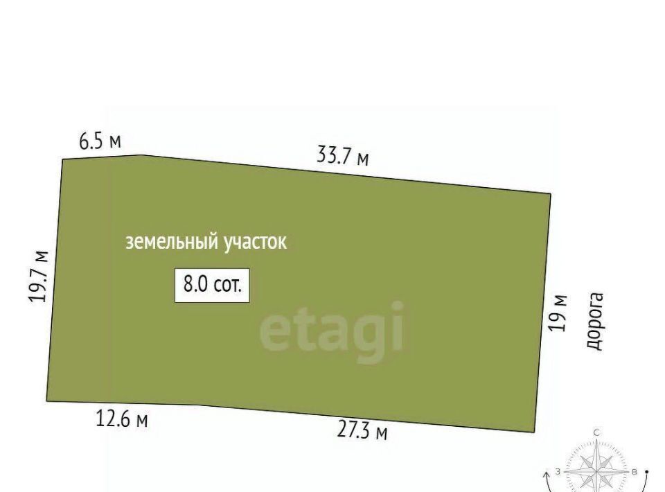 земля г Тюмень р-н Центральный снт Лаванда ул. 6-я фото 1