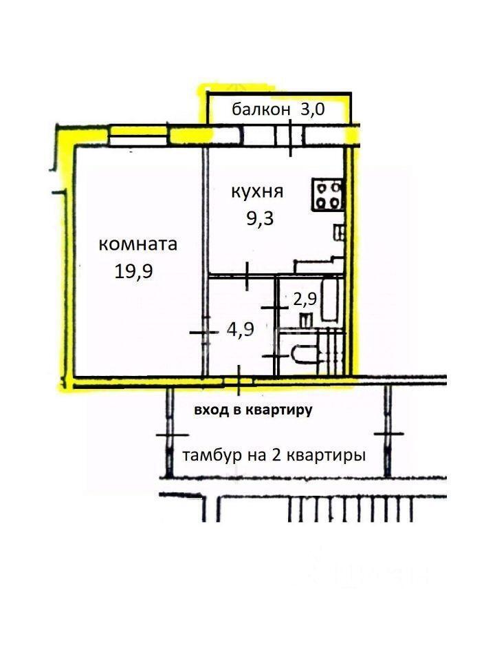 квартира г Санкт-Петербург ул Хошимина 8/2 округ Шувалово-Озерки, Ленинградская область фото 2