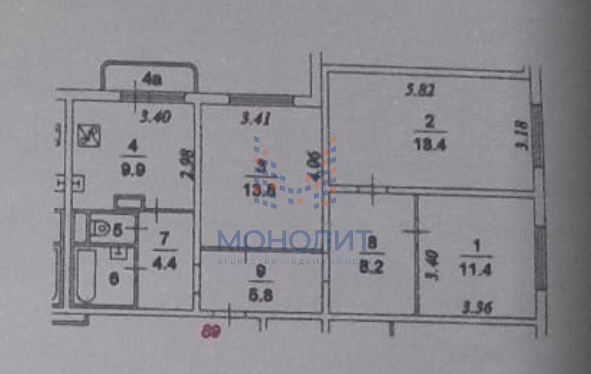 квартира г Москва метро Петровско-Разумовская ул Милашенкова 18 муниципальный округ Бутырский фото 26