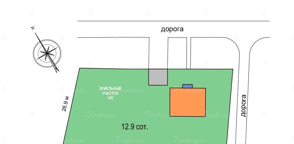 дом р-н Заокский Малаховское муниципальное образование, Гельвеция кп, 105 фото 5