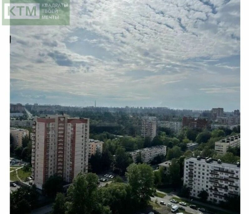 квартира г Санкт-Петербург метро Гражданский Проспект р-н Прометей ул Учительская 18к/1 фото 12