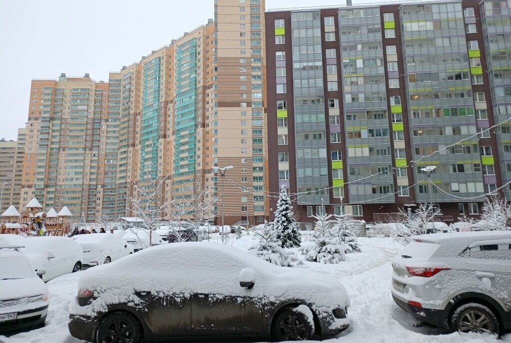 квартира г Кудрово Южное Кудрово ул Пражская 9 ЖК «Вернисаж» Улица Дыбенко фото 19