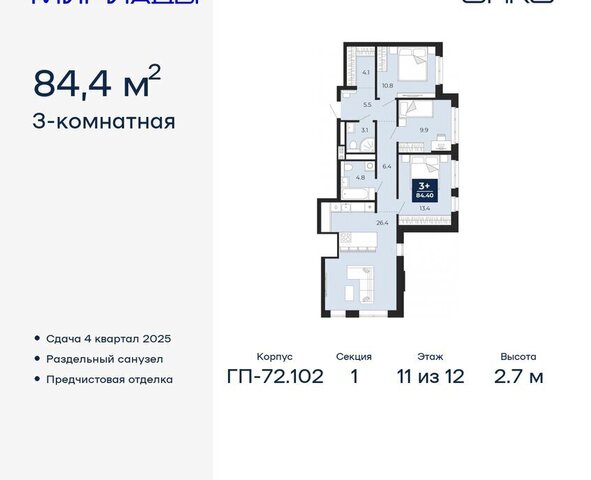 ЖК «Мириады» Ленинский административный округ фото