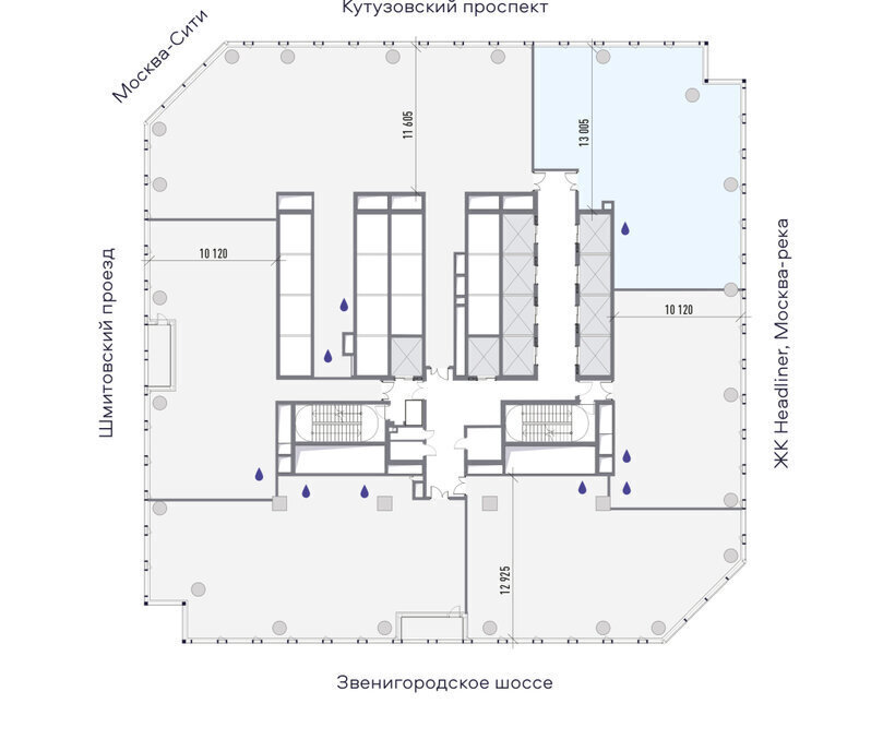 офис г Москва метро Тестовская проезд Шмитовский 37 муниципальный округ Пресненский фото 4