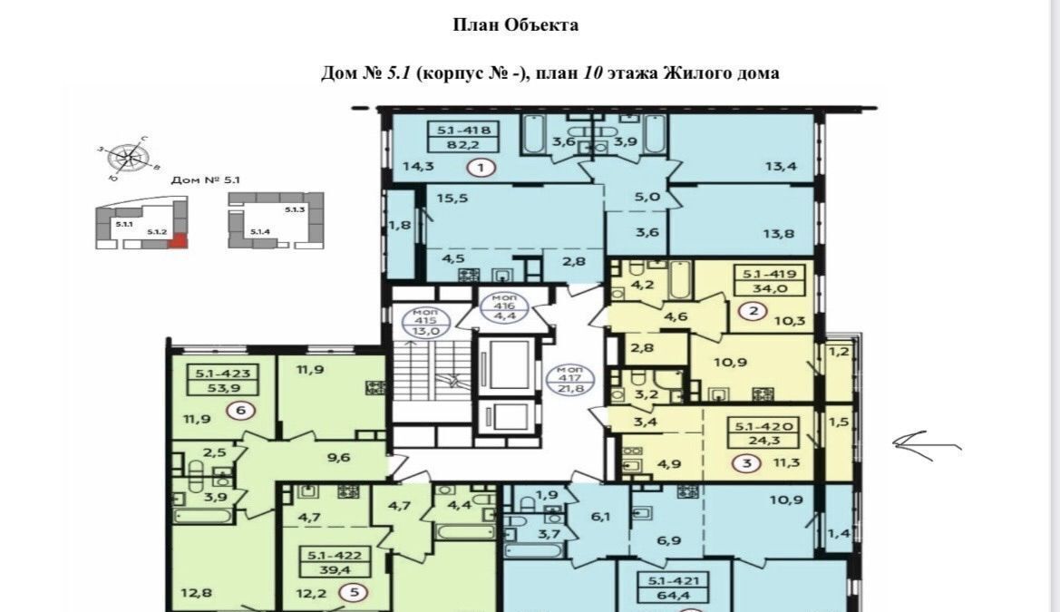 квартира г Москва п Сосенское д Николо-Хованское метро Прокшино д. 5. 1, Московская область, Мосрентген фото 1