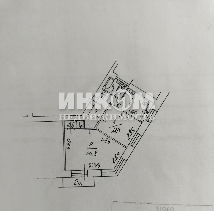 квартира г Москва метро Ленинский проспект пр-кт Ленинский 34/1 муниципальный округ Гагаринский фото 22