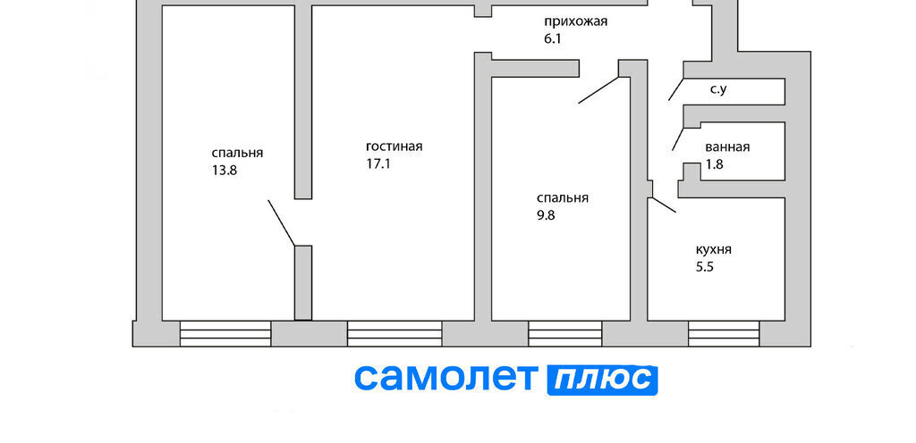 квартира г Кемерово р-н Центральный ул Красноармейская 127 фото 17