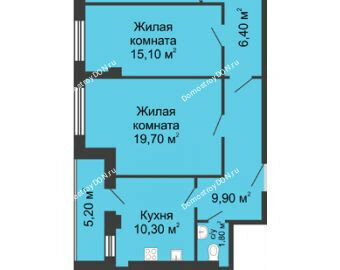 квартира г Ростов-на-Дону р-н Ленинский ул Береговая 19/2 Доломановская слобода фото 2