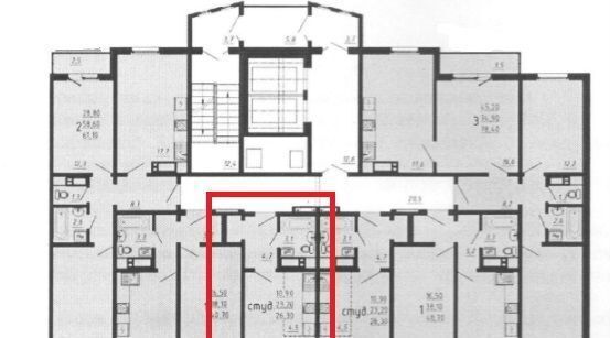 квартира г Челябинск р-н Калининский ул Университетская Набережная 99 фото 14