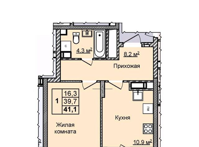 Горьковская ЖК «Цветы 2» фото