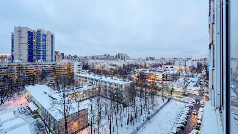 квартира г Санкт-Петербург метро Пионерская б-р Серебристый 29к/2 округ Комендантский аэродром фото 8